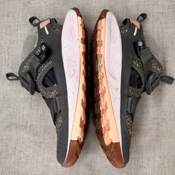 Chaco Odyssey Sport Sandals Grey‎ Pink Polyester Slip On Gorpcore Women's 8 - Picture 11 of 11